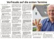 Vorfreude auf die ersten Termine - Matthias Rumpf
